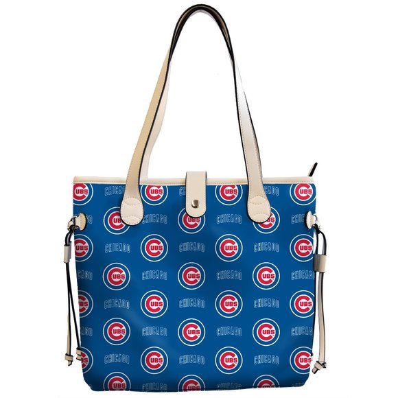 MLB Chicago Cubs Patterned Tote Bag - Picture 1 of 1